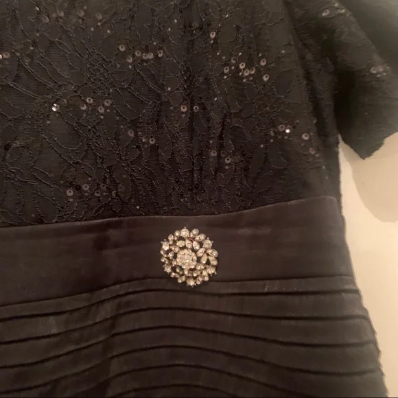 Black Cocktail Dress - Picture 3 of 7